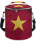 Ahdyr Vintage vietnamita bandera doble nevera bolsa aislada a prueba de fugas portátil refrigeración almuerzo hombro bolsa para picnic playa trabajo viaje 10 x 12