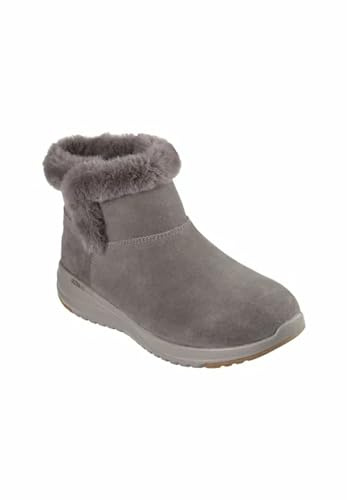 Skechers Go Stellar Cozy Step - Stivaletti da Donna, Marrone, 41 EU