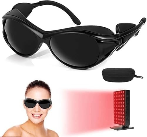 agctrler Infraröda skyddsglasögon, IPL 200–2000 nm UV-skyddsglasögon, solarium glasögon, laserskyddsglasögon för rött ljusterapi ipl hårborttagning, laser, kosmetologi, solarium