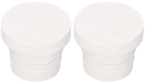 2 Piece Ladder Rubber Stoppers/Bumpers Replacement Safety Guards for Swimming Pools Includes Anti Slip Protection and Resistance, High