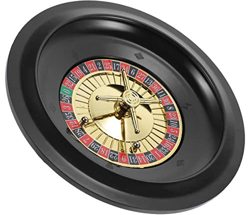 PHENOFICE Pokerrad Tischspiel Roulette Barspiel Langlebig Robust Verschleißfest Klein Tragbar Spielrequisite