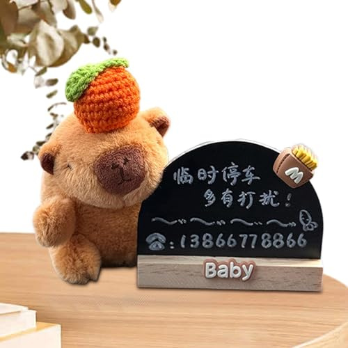 Bexdug Placa de matrícula de estacionamiento, placa de matrícula temporal para salpicadero de vehículo, placa de número de teléfono de estacionamiento para coche, SUV, camión, automóvil convertible