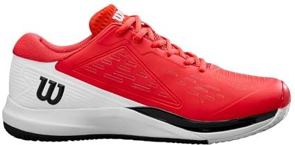 Wilson herr Rush PRO ACE Clay tennissko, infraröd/vit/svart, 9 UK, Infraröd vit svart, 9 UK