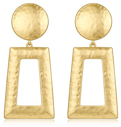 LILIE&WHITE Gold Ohrclips ohne Stechen – Hypoallergene Schmuckgeschenke für Frauen, Farbbeständige Accessoires zum Kombinieren, Elegante Outfit-Highlights für Alltag & Festliche Events