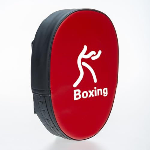 Boxpolster, Boxpratzen, für Kampfsport, Boxtraining, Gebogene Schlagpratzen für Karate, Kickboxen, Muay Thai, Taekwondo