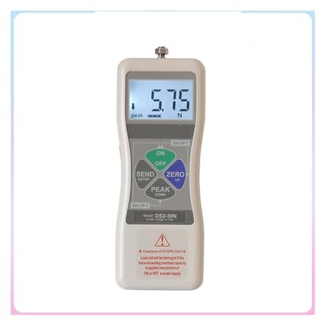Dinamometro digitale Dinamometro digitale ad alta precisione DS2-500N 1000N Calibro di di spinta Push 20N 2KGS Tester di di trazione colo sensore dinamometro(DS2-50N)