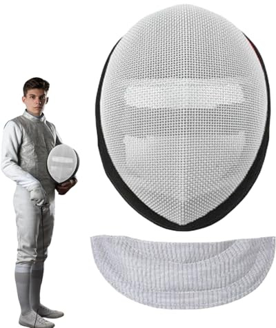 Fechthelme - Fechten Gesichtsbedeckung - Kopfbedeckung Maske, Kopfbedeckung Helme Sicher, Solide Ausrüstung, Atmungsaktiv für Sportler