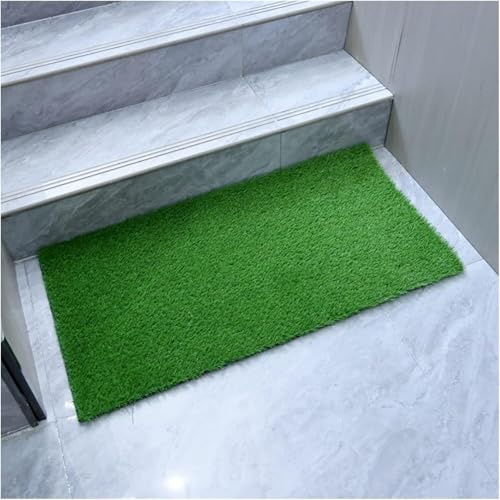 7UIYgtyO Tappeto erbato Sintetico Tappeto erboso Sintetico in Erba Artificiale, Tappetino for Porta d'ingresso for Porta, Cortile, Prato per l'outdoor(50x200cm)