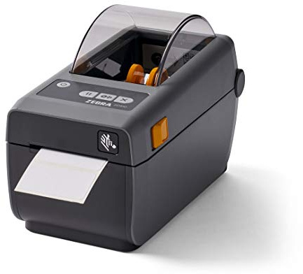 ZEBRA ZD410 Direct Thermal Desktop Monochrome Printer Print Width of 2 in USB Connectivity ZD41022-D01000EZ