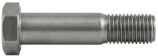 Online-Befestigungstechnik Sechskant-Passschrauben, Sechskant-Kopf, Kohlenstoffstahl, 10 Stück, M14x80, 8.8 Klasse, 14 mm, Rechtsgewinde, M14, voll