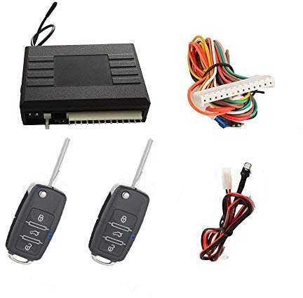 SLPRO Keyless Open - Mando a distancia para cierre centralizado original existente, universal, con 2 mandos plegables