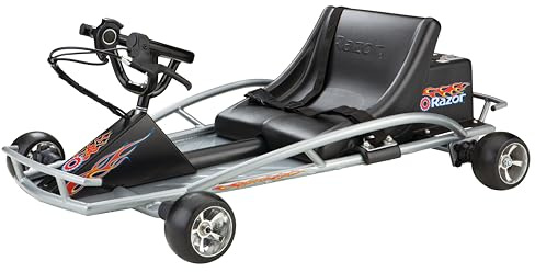 Razor Ground Force Drifter Kart - Silver - FFP