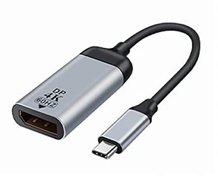cablecc USB-C Typ C auf Displayport Monitor DP Kabel Adapter 4K 2K 60hz für Tablet & Telefon & Laptop