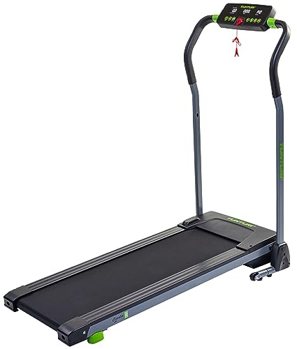 Tunturi Cardio Fit T5 Tapis de course pour la maison | Pliable | 10 km/h pour entraînement de course avec écran LCD | Tapis de marche