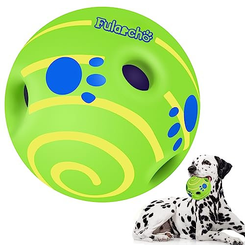 TAUCHGOE 5.11 Hundespielzeug Ball,Hund Trainingsball,Interaktives Hundebälle, Quietschendes interaktives Kauspielzeug,Zähne Spielzeug Ball für alle Arten von Hunden