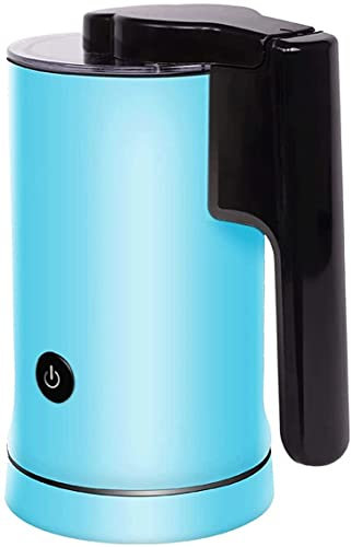 NOOFIE Macchina per Montare Il Latte 600W Macchina per Schiuma di Latte Calda e Fredda Automatica per Uso Domestico in Acciaio Inossidabile con funzionalità di Latte Caldo Freddo 1015