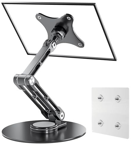 Wearson Foldable VESA 75mm Screen Stand - Supports 10-17.3 Screens (White)