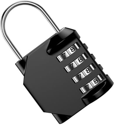 Lucchetto Combinazione - Lucchetto Cifre Per Armadietti | Lucchetto | Serratura Combinata Per Cancello Esterno | Lucchetti Per Bagagli Ripristinabili | Lucchetto Combinazione