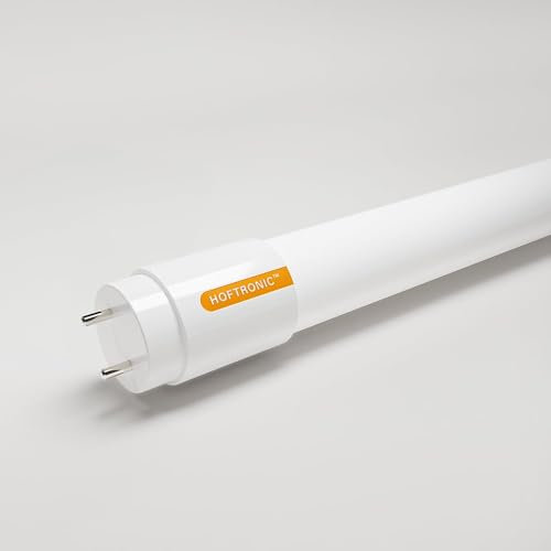 HOFTRONIC - Tube LED 150 cm - 15,5 Watt 2480 Lumen (160lm/W) - 6500K Blanc froid (865) - Sans Scintillement - T8 G13 fluorescent à LED Remplace 128 watts - Neon - Neonlampe
