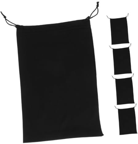 Hemobllo 5stücke Skibrillentasche Aus Weichem Material Reise-brillenetui Mit Kordelzug Sonnenbrillenbeutel Zum Aufbewahren Und Schützen Tragbarer Brillenetui Für Outdoor Und Sportaktivitäte