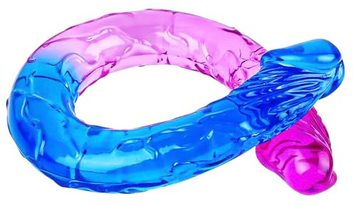 16.9 Inch Big Double-Ended Dildo Huge Realistic Double Dongs Flexible & Bendable Doubles Sided Dildos Penis Cock Anal Butt Plug Massager G-Spot Adult Sex Toys Headed Dildo for Women Lesbian Couple