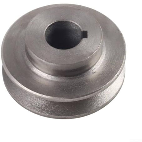 Puleggia a cinghia trapezoidale a scanalatura singola in ghisa, accessorio per utensili elettrici con ruota motrice di tipo A, per compressore d'aria, attrezzature da officina per macchine industriali