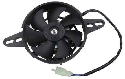 Motorcycle ATV Engine Elec Radiator 12V Cooling Fan Oil Cooler Fit For K Hon YA Suz Kaw E CRF RMZ YZ WR KX KLX
