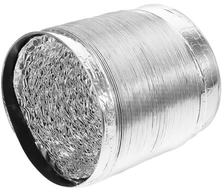 LIFKOME Flexible Foil Range Hood Exhaust Hose Heating Stove Chimney Vent Pipe for Kitchen Ventilation