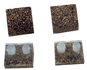 Hayward AXV014FNP Cork Pod Shoe Replacement Kit for Pool Cleaner - Pack 4