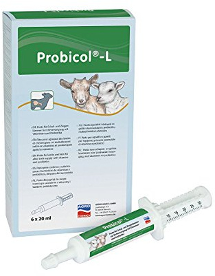 Probicol-L Paste, Schaf Ziegen Lamm Erstversorgung, 6x 20ml