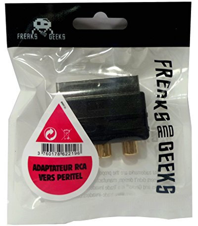 Freaks and Geeks - Adaptateur péritel par 1 en sachet pour PS2