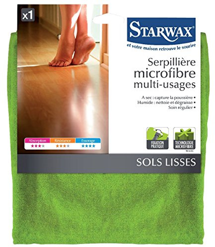 Strawax Serpillière microfibre multi-usages - L'unité