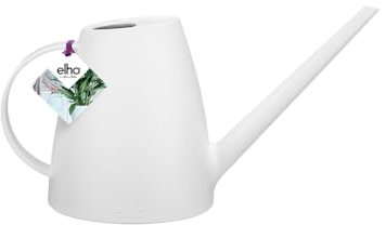 Elho Brussels Giesskanne 33 - Gießkanne für Züchten und Ernten - Ø 33.0 x H 17.0 cm - Weiß/Weiss