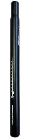 UPANBIKE Bike Seat Post Length 350mm Aluminum Alloy Black For Mountain Bike Fixed Gear Bike Seatpost (φ25.4mm)