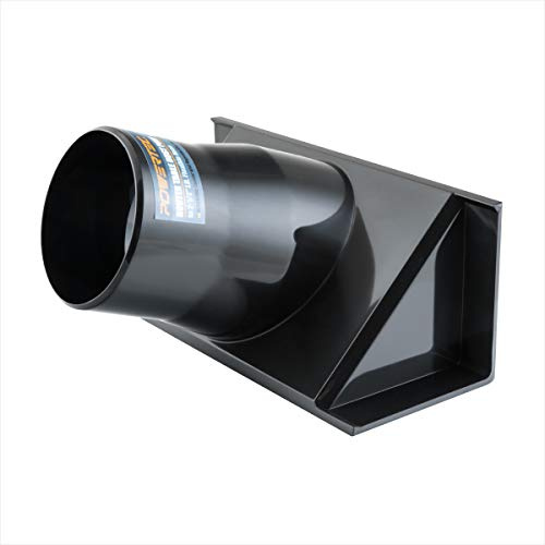 POWERTEC 70288 Embout de défonceuse pour table de défonceuse – Tuyau de collecte de poussière 2-1/2 connecteur