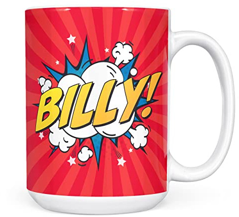 Mug Monster Taza de café con nombre personalizado, regalo personalizado con texto Taza de café de cerámica, regalo para hombres o mujeres, taza extra grande y gigante disponible, taza blanca de