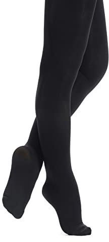 tanzmuster Ballettstrumpfhose Damen - Kira - mit Fuß - Strumpfhose fürs Ballett - Ballettkleidung für Erwachsene