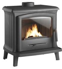 Poêle À Bois Fonte 6kw Anthracite - 9121-44