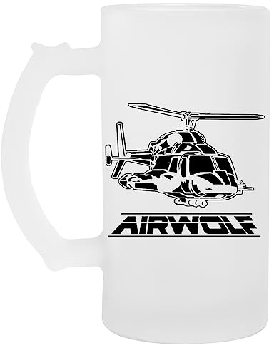 Airwolf Beer Mug Glass Beer Mug Cup