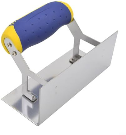 Concrete Edging Trowel Hand Edger 150 x 64mm Tiling Tool Plaster Stucco Cement Finishing Hand Tools(c)