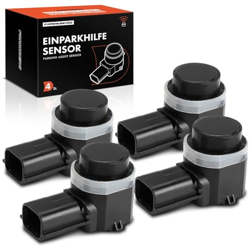 Frankberg 4x Parksensor Hinten 1911179 | Kompatibel mit Grand C-Max DXA/CB7 DXA/CEU, Mondeo V Stufenheck CD, C-Max II DXA/CB7 DXA/CEU, C-Max II Van, Focus IV HN