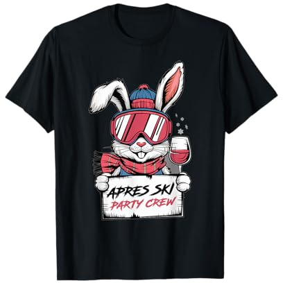 Apres Ski Party Team lustges Hütten Party Urlaubs Outfit T-Shirt