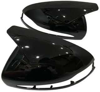 Gasfeder Heckklappe Spiegelkappen Für Benz Für W205 Für X253 Für W222 Für W213 Für W238 Seite Rückspiegel Abdeckung(Bright Black)