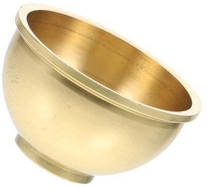Cabilock 1 Pezzo Coppa Sacrificale Buddista Rame Accessorio per Offerte Tazza per Resistente e Leggera per Pratiche Religiose