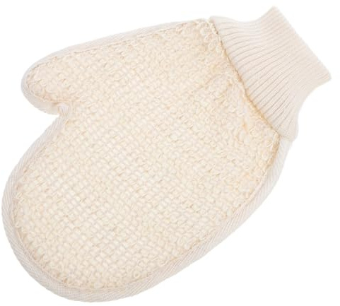 WRITWAA Badehandschuhe aus Sisal Doppelseitig für Peeling Strapazierfähig für Damen und Herren für Spa Bad und Dusche