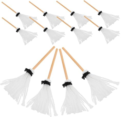 BESPORTBLE 15 Pièces Accessoires de Nettoyage Miniatures Réalistes pour Salle de Bain et Buanderie Outils de Ménage pour Décoration Festive