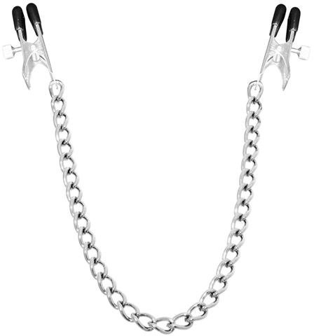 High Quality BDSM Bondage Nippelklammern mit Kette | Einstellbare Nippelklemmen, Brustklammern, Brust Nippel Klammern