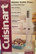 Cuisinart Electric Cookie Press Ecg-20bj *Bpa Free*