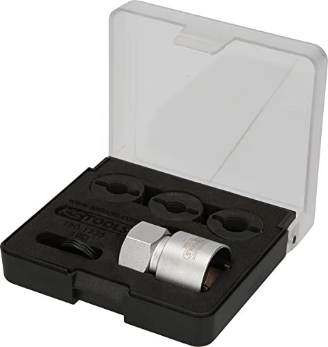 KS Tools 150.1335 Radbolzen-Gewindereparatur-Satz, 4-teilig, 4042146640425
