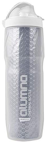 Polisport BIDON Termico Alumna 500ml 4H Transparente/Plata, Adultos Unisex, Multicolor (Multicolor)